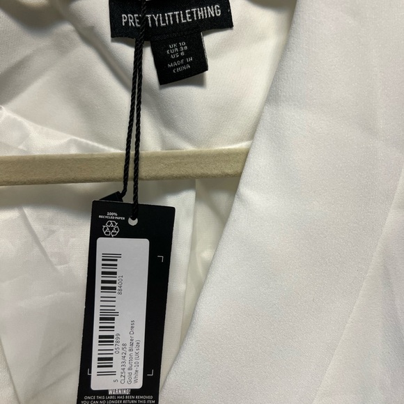 Pretty little thing blazer dress size 6 - Picture 3 of 3